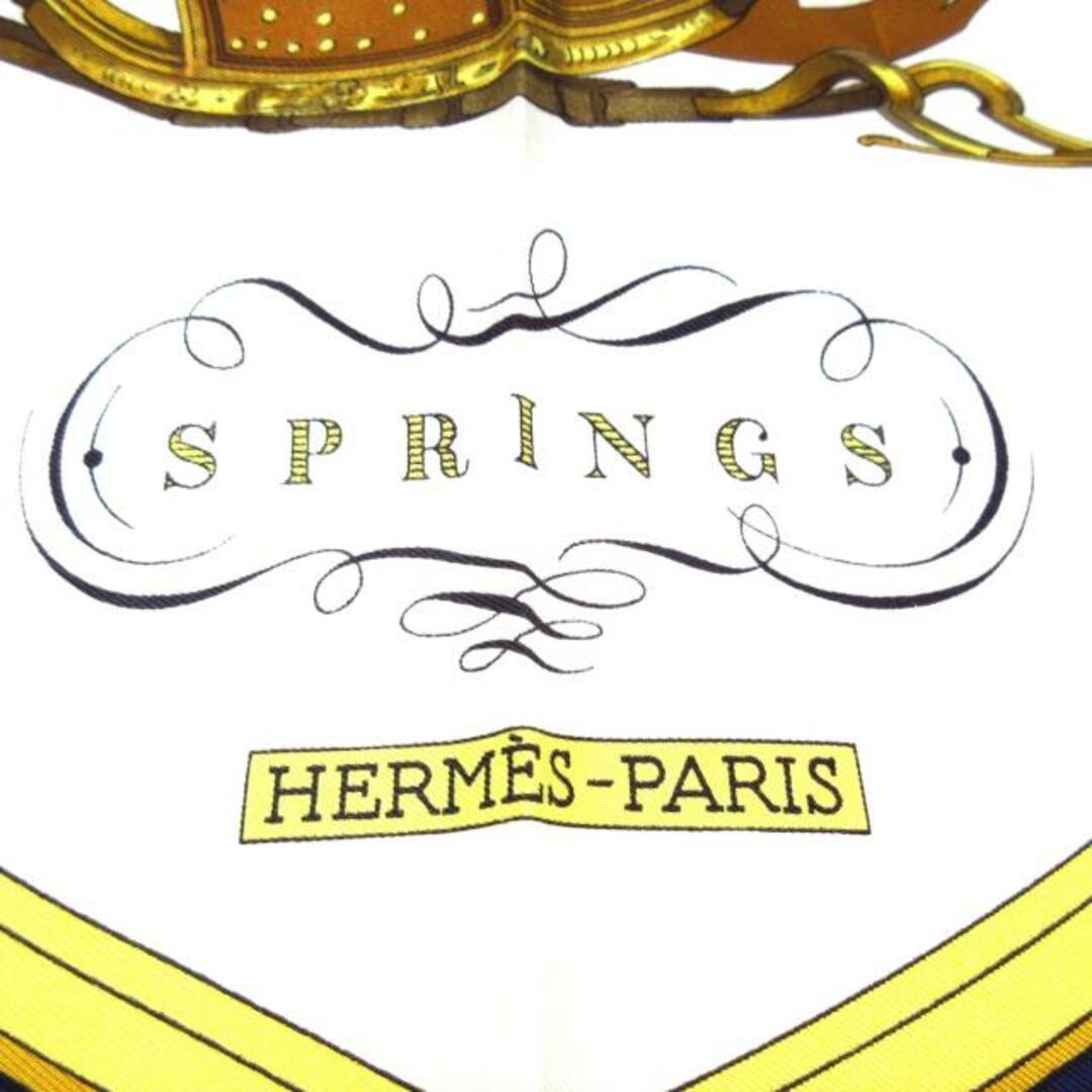 美品！HERMES(エルメス)スカーフ SPRINGS