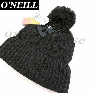 オニール(O'NEILL)のオニール O'NEILL ウール混 ニット帽 レディース ビーニー ボードワッチ(ニット帽/ビーニー)