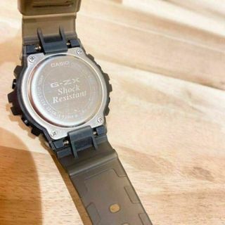 激レア/美品【カシオ】CASIO腕時計GジークスGZX-690J黒×銀シルバー