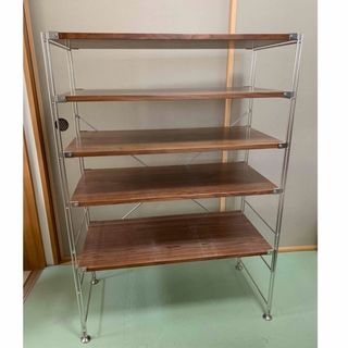 MUJI (無印良品) - 無印 ステンレスユニットシェルフ ワイド 棚板4枚