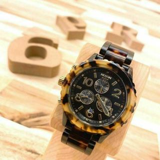 NIXON 42-20 CHRONO TORTOISE