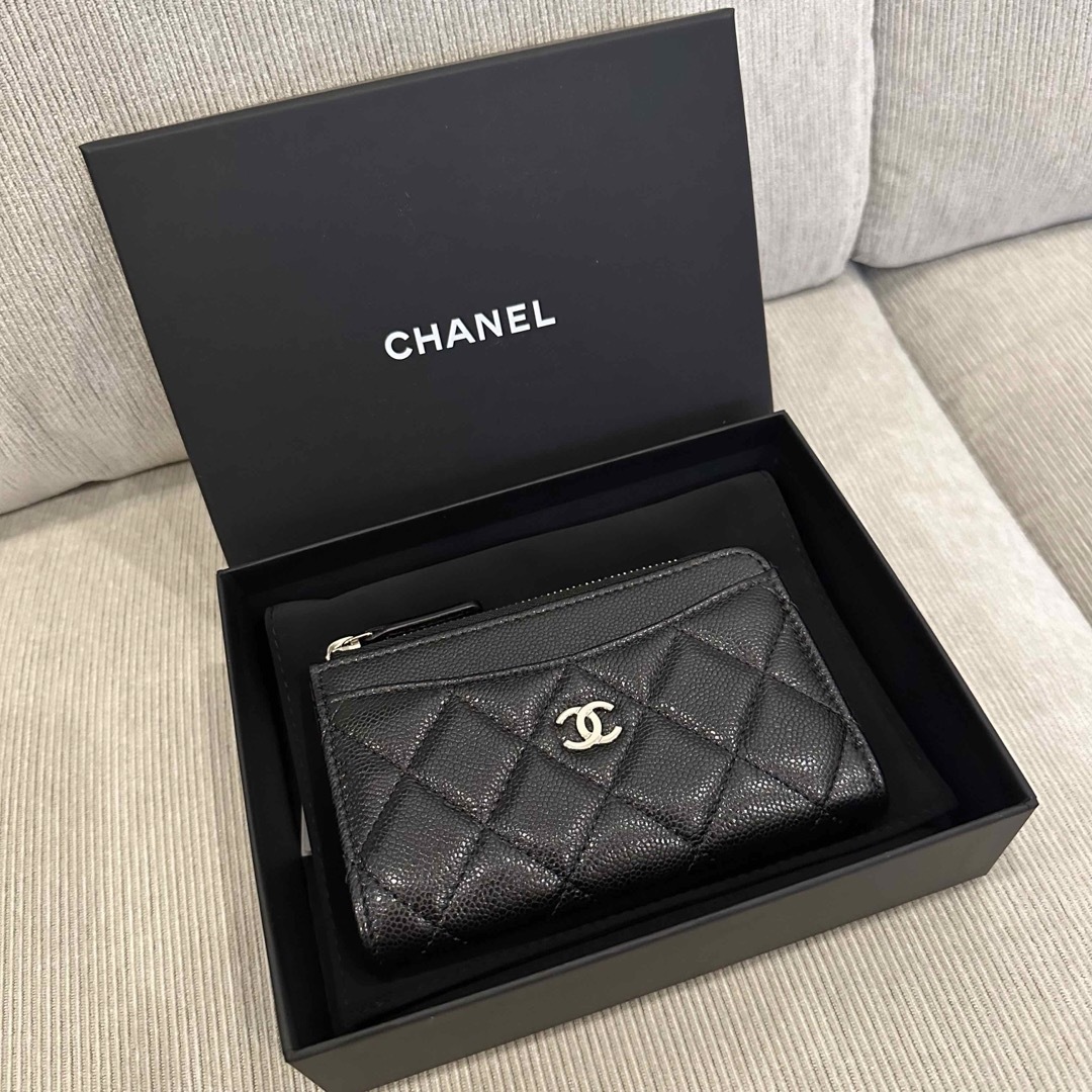 新品　CHANEL シャネル　フラグメントケース　カードケース　ミニ財布