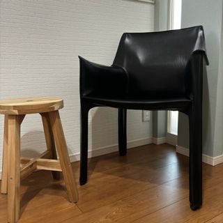 カッシーナ(Cassina)の①Cassina キャブ(CAB)413 ダイニングチェア 385000円(ダイニングチェア)