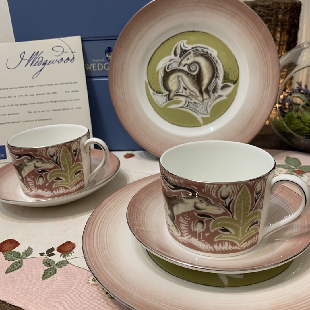 WEDGWOOD ジャパニーズティー カップ＆ソーサー 未使用品