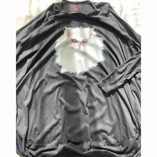 ヴィヴィアンウエストウッド(Vivienne Westwood)のヴィヴィアンウエストウッド　ワンピース　猫(ひざ丈ワンピース)