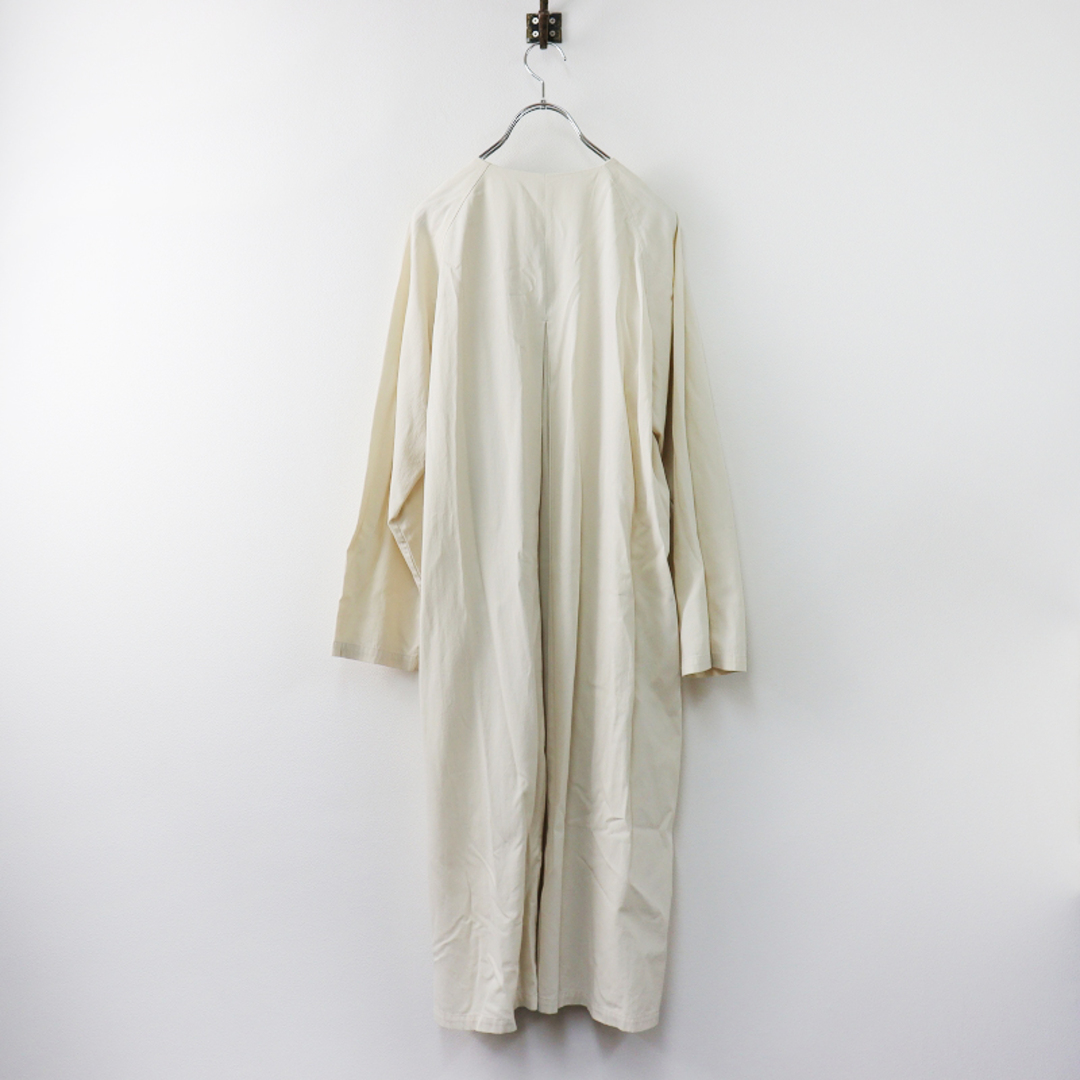 エヴァムエヴァ evam eva raglan sleeve long coat ラグランスリーブ ロングコート 2/ライトベージュ【2400013557849】 2