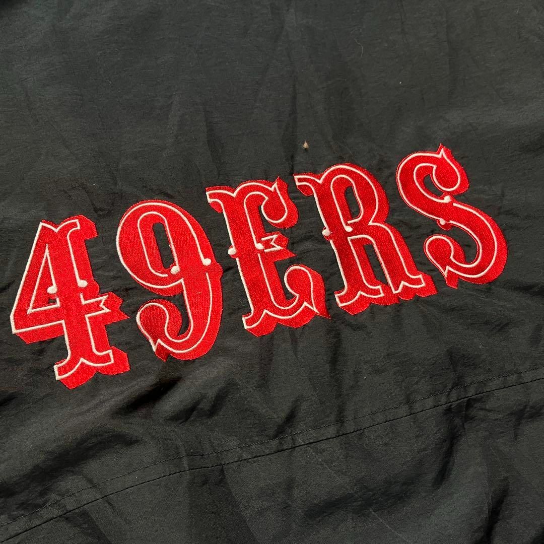 NFL】San Francisco 49ersフードナイロンジャケットアメフト-