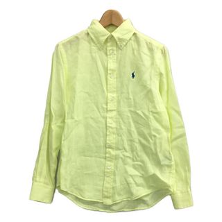 POLO RALPH LAUREN リネンシャツ    メンズ XS(シャツ)