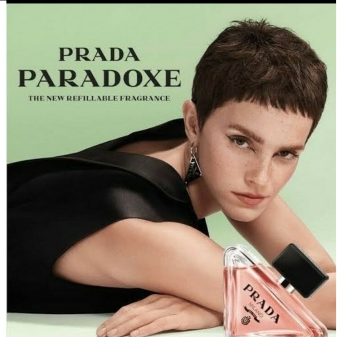 PRADA PARADOXE 30ml 香水ノベルティミラー 限定ショッパー - 香水(女性用)