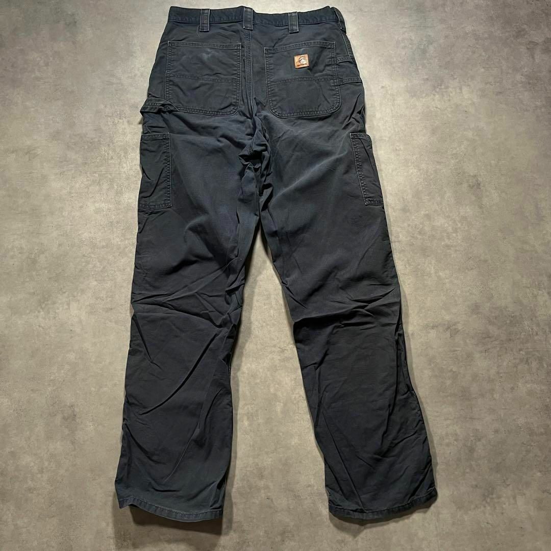 【carhartt】カーハート ブラックダカーゴパンツW33L34 US古着 【carhartt】カーハート ブラックダカーゴパンツW33L34 US