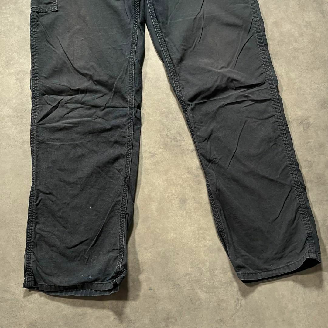 【carhartt】カーハート ブラックダカーゴパンツW33L34 US古着 【carhartt】カーハート ブラックダカーゴパンツW33L34 US