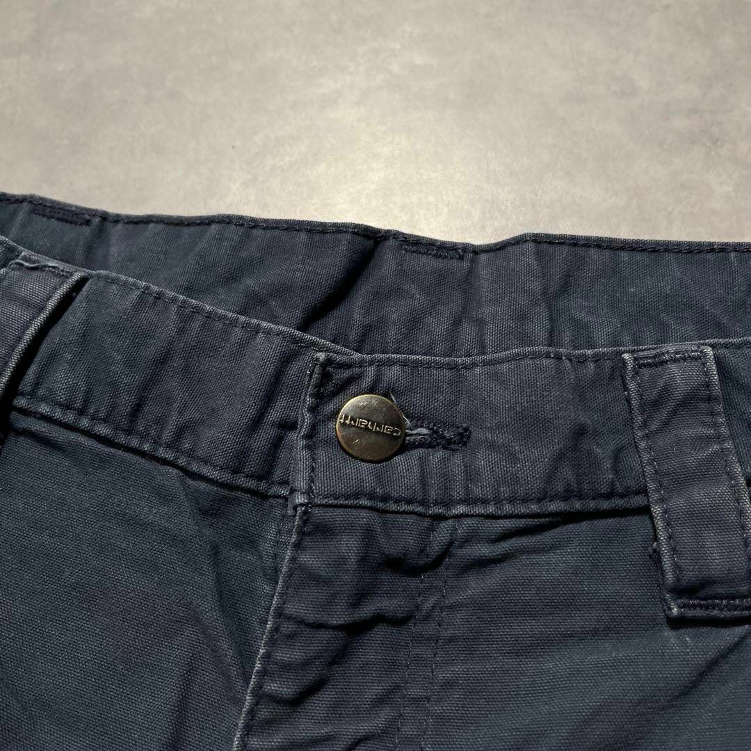 【carhartt】カーハート ブラックダカーゴパンツW33L34 US古着 【carhartt】カーハート ブラックダカーゴパンツW33L34 US