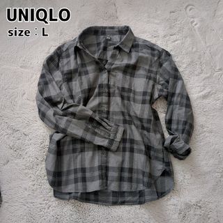 ユニクロ(UNIQLO)の【UNIQLO】ライトフランネルチェックシャツ(シャツ/ブラウス(長袖/七分))