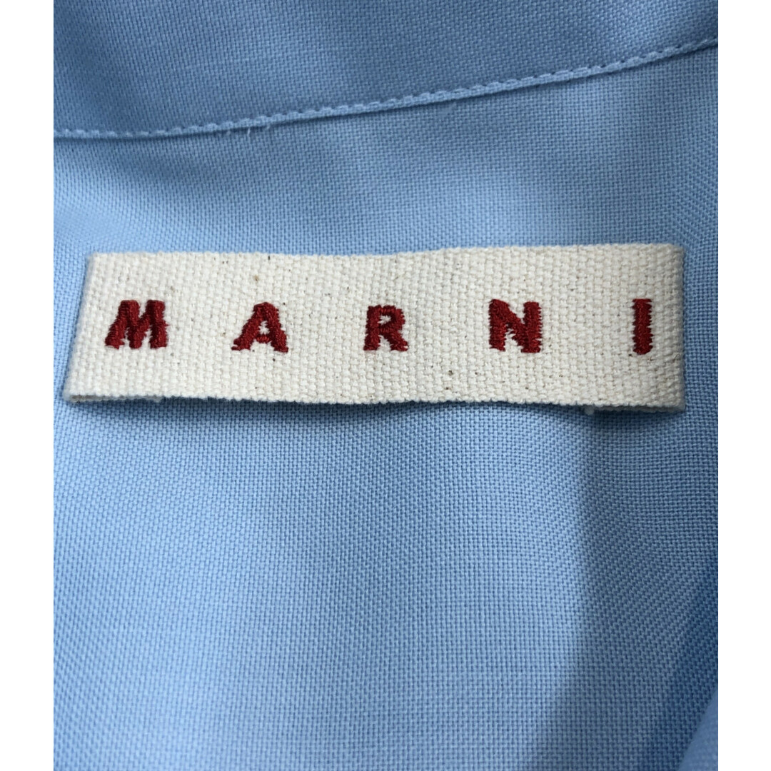 Marni(マルニ)の美品 マルニ ウールトロピカルオープンカラーワークシャツ メンズ 48 メンズのトップス(シャツ)の商品写真