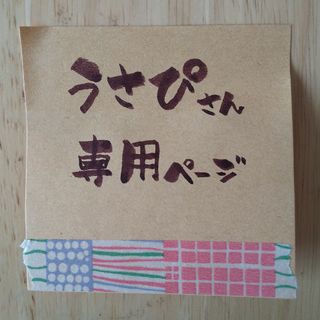 うさぴさん専用ページ(オーダーメイド)