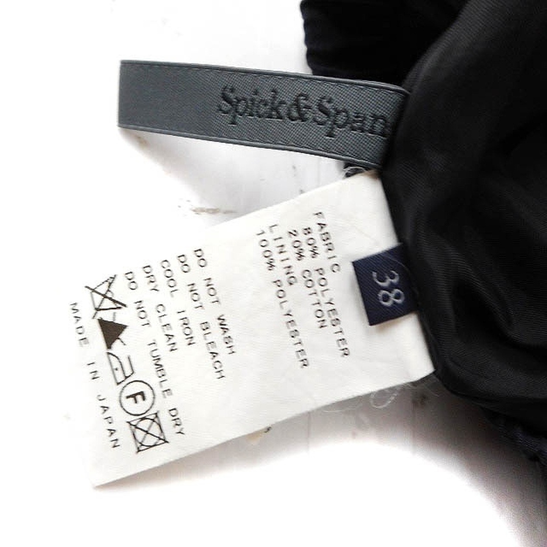 Spick & Span(スピックアンドスパン)のスピック&スパン Spick&Span タック フレアスカート ミニ 無地 38 レディースのスカート(ミニスカート)の商品写真