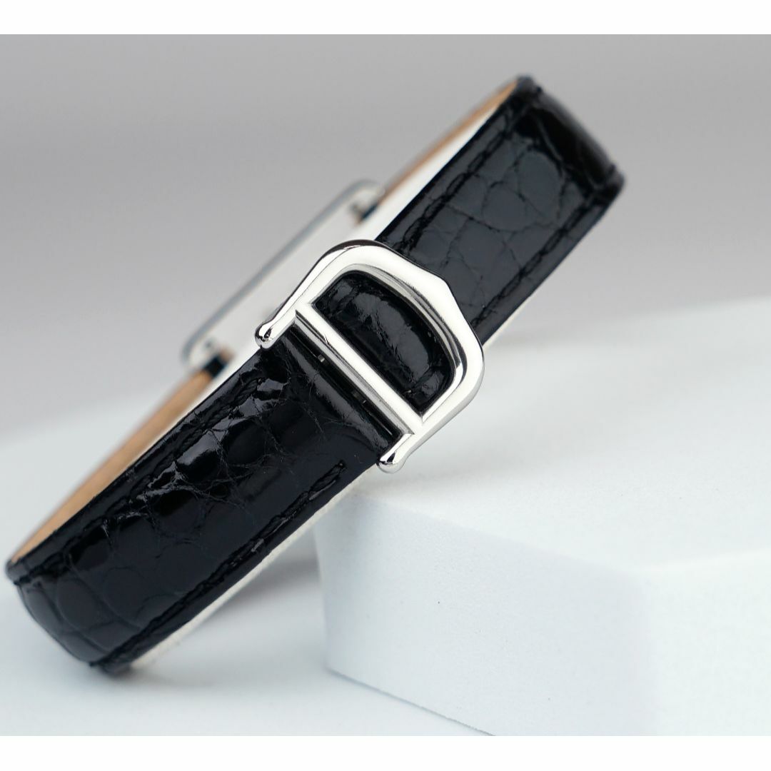 Cartier(カルティエ)の美品 カルティエ マスト タンク シルバー ブルーローマン SM Cartier レディースのファッション小物(腕時計)の商品写真