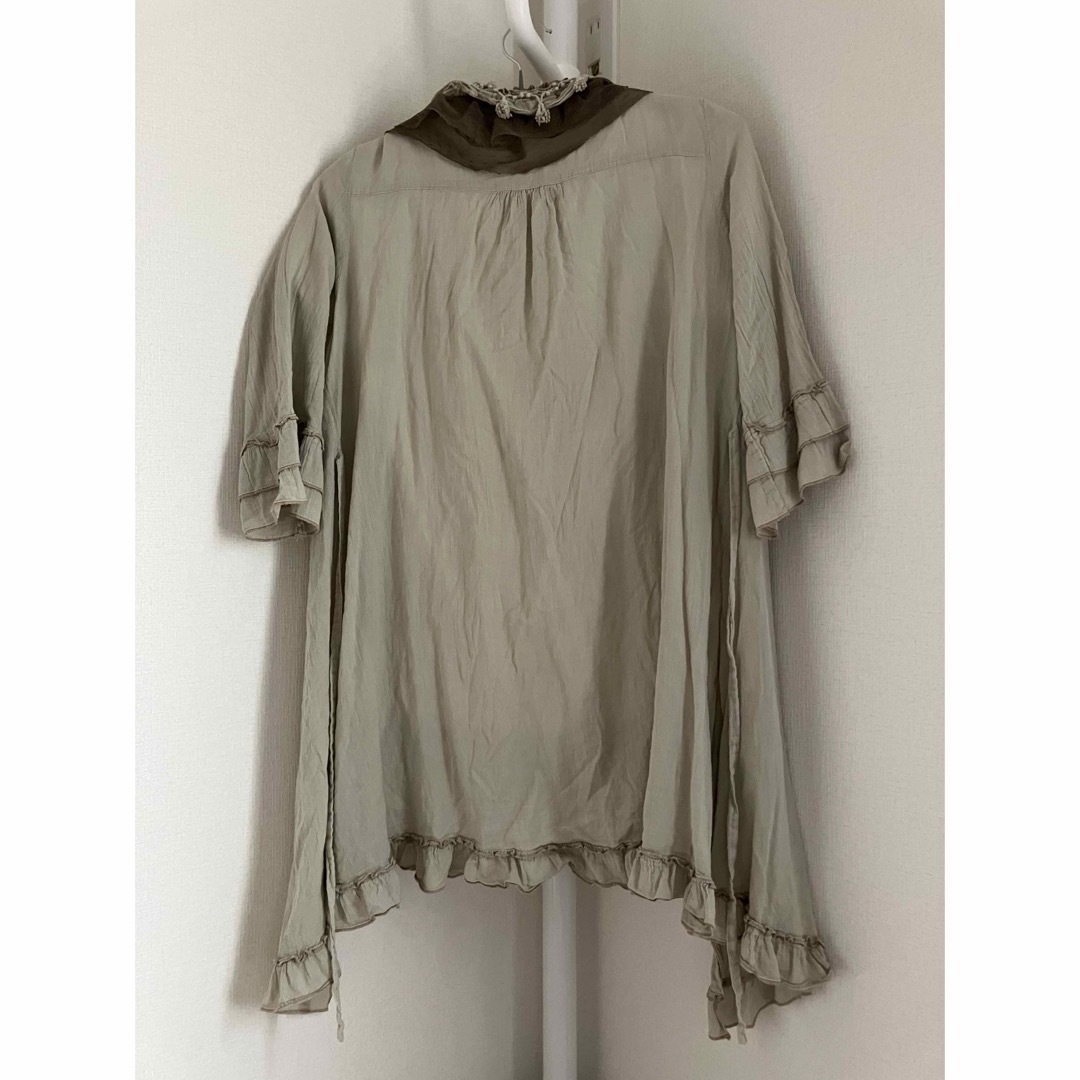 ◆匿名配送◆洋服まとめ売り ジレ シャツ ロングスカート ストール ナチュラル 2