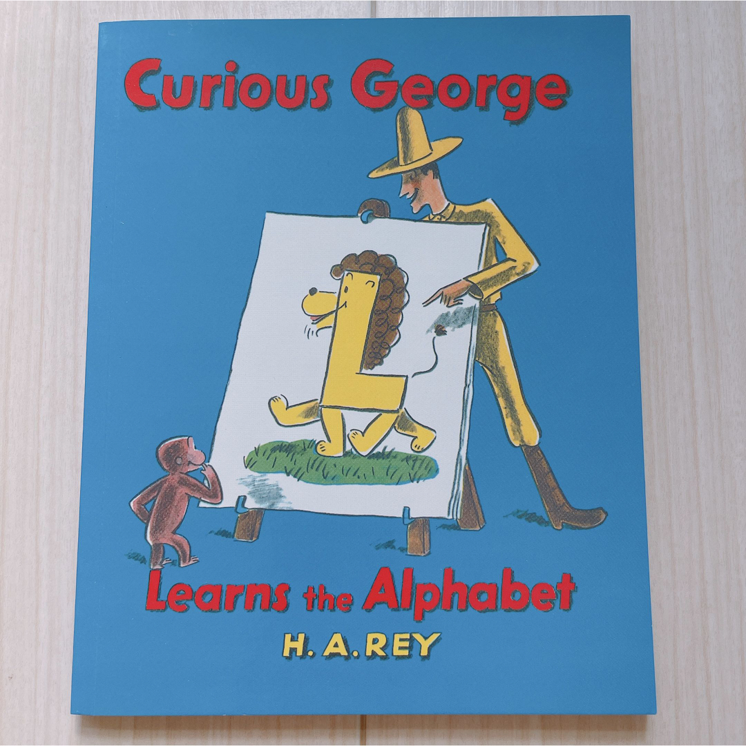 値下✨CURIOUS GEORGE LEARNS THE ALPHABET多読 エンタメ/ホビーの本(洋書)の商品写真