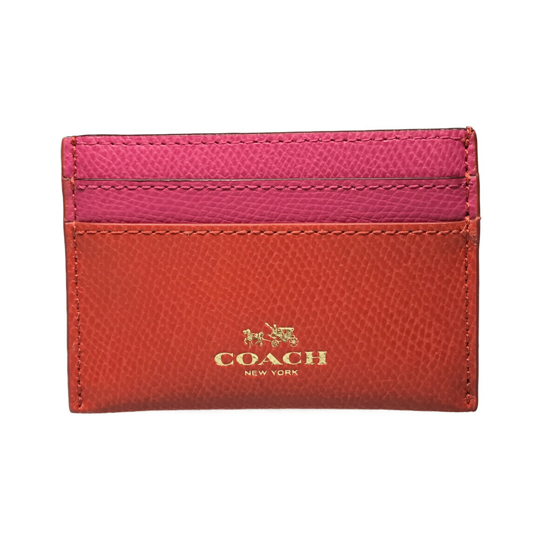 COACH(コーチ)のコーチ COACH カードケース   F63669 レディース レディースのファッション小物(名刺入れ/定期入れ)の商品写真