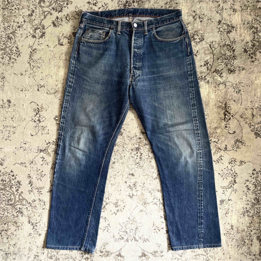 【極上】Levi's 60's "501XX" BIGE Wネーム イエロー