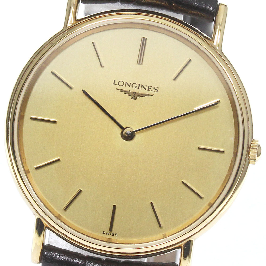 L46372シリアルロンジン LONGINES L4.637.2 グランドクラシック クォーツ メンズ 良品 _778132