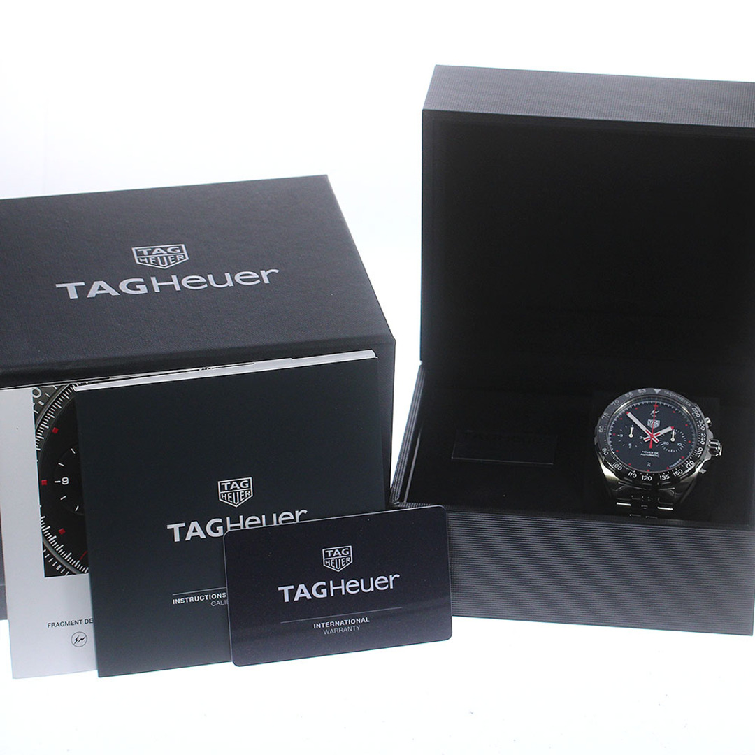 タグホイヤー TAG HEUER CAZ201A フォーミュラ1 藤原ヒロシ フラグメントデザイン 自動巻き メンズ 良品 箱・保証書付き_776167