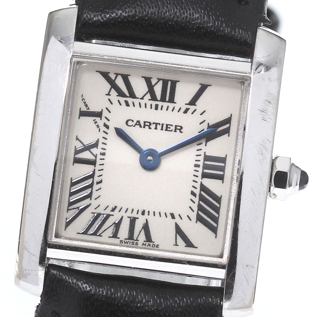 カルティエ CARTIER W5001256 タンクフランセーズSM K18WG クォーツ レディース 保証書付き_769390 | フリマアプリ  ラクマ