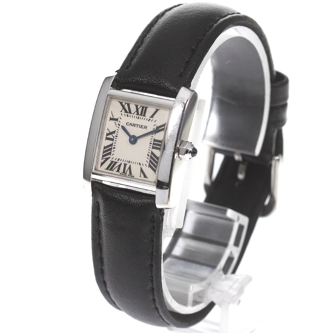 Cartier(カルティエ)のカルティエ CARTIER W5001256 タンクフランセーズSM K18WG クォーツ レディース 保証書付き_769390 レディースのファッション小物(腕時計)の商品写真