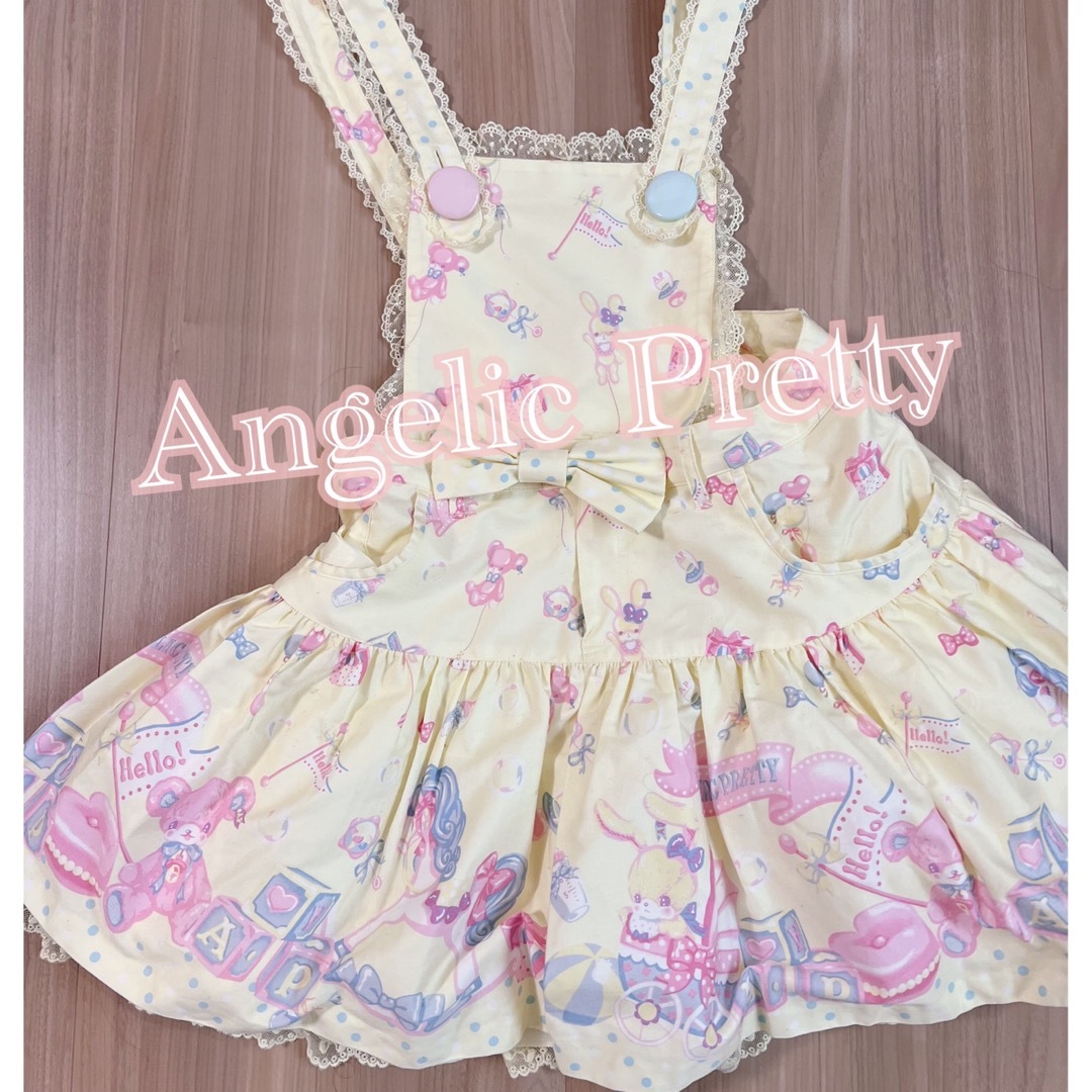 Angelic Pretty(アンジェリックプリティー)のAngelic Pretty ジャンパースカート レディースのワンピース(ミニワンピース)の商品写真