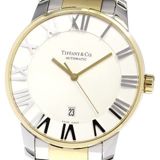 ティファニー(Tiffany & Co.)のティファニー TIFFANY&Co. Z1810.68.15A21A00A アトラス ドーム デイト 自動巻き メンズ 美品 保証書付き_776952【ev10】(腕時計(アナログ))