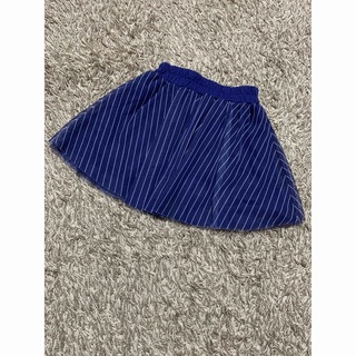 女の子　ベビー　チュールスカート　紺色　80サイズ(スカート)