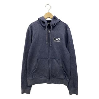 アルマーニ(Emporio Armani) パーカー(メンズ)(ブルー・ネイビー/青色