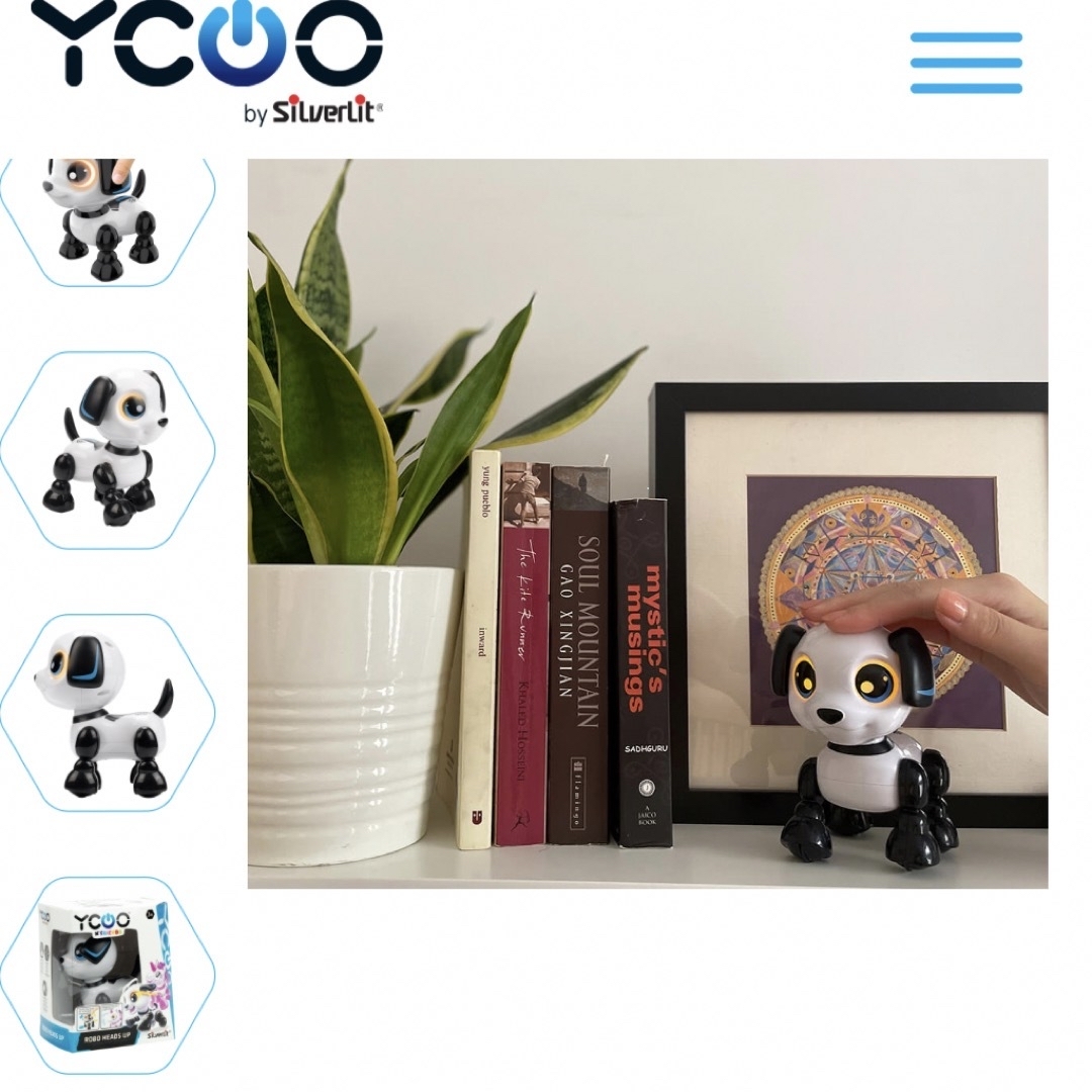 子供人気　ycqo ロボット　犬　dog 外国製　ペット　おもちゃ キッズ/ベビー/マタニティのおもちゃ(ぬいぐるみ/人形)の商品写真