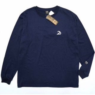 ハンテン(HANG TEN)の【ハンテン／HANG TEN】ロングスリーブ 長袖Tシャツ・BIGサイズ3L・紺(Tシャツ/カットソー(七分/長袖))