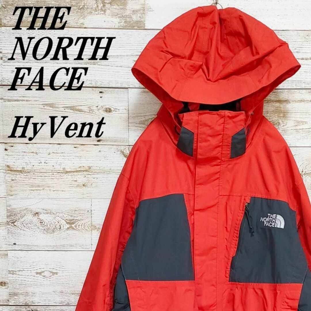 NORTHFACE☆ノースフェイス ハイベント 刺繍ロゴ マウンテンジャケット-