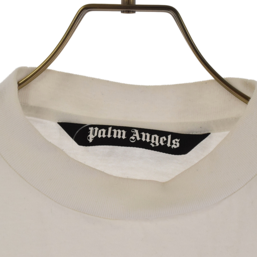 Palm Angels パームエンジェルス TOKYO LOGO 東京ロゴプリントクルーネック半袖Tシャツ ホワイト PMAA001S20413059