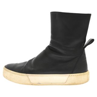 バレンシアガ(Balenciaga)のBALENCIAGA バレンシアガ サイドジップレザーハイカットブーツ ブラック 436356(ブーツ)