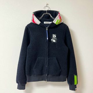 美品 A BATHING APE ロゴパーカー NIGO期 レディース XS