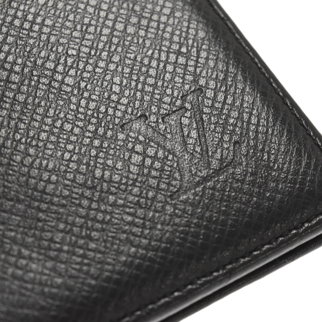 LOUIS VUITTON ルイヴィトン タイガ ポルト バルール カルト クレディ 二つ折り財布 ロングウォレット 札入れ ブラック M30394 3