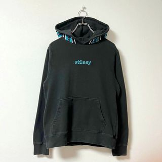 STUSSY ステューシー　パーカー/フーディー　くすみネイビー