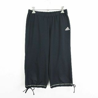 アディダス(adidas)のアディダス 323335 パンツ クロップド ルーズ カプリ ロゴ M グレー系(その他)