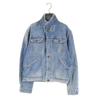 ラングラー(Wrangler)のWrangler ラングラー 64~66年 後期ブルーベルタグ ヴィンテージデニムジャケット インディゴ(Gジャン/デニムジャケット)