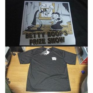 新品 ベティ betty boop Tシャツ 黒 LL ワイドシルエット(Tシャツ/カットソー(半袖/袖なし))