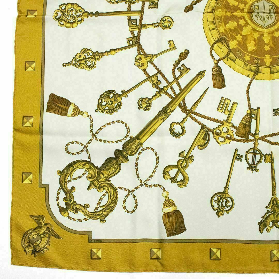 Hermes - 【全額返金保証・送料無料】エルメスのスカーフ・正規品