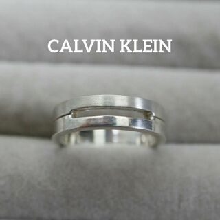 カルバンクライン(Calvin Klein)の【匿名配送】 カルバンクライン 指輪 リング SV925 9号 4.2g(リング(指輪))