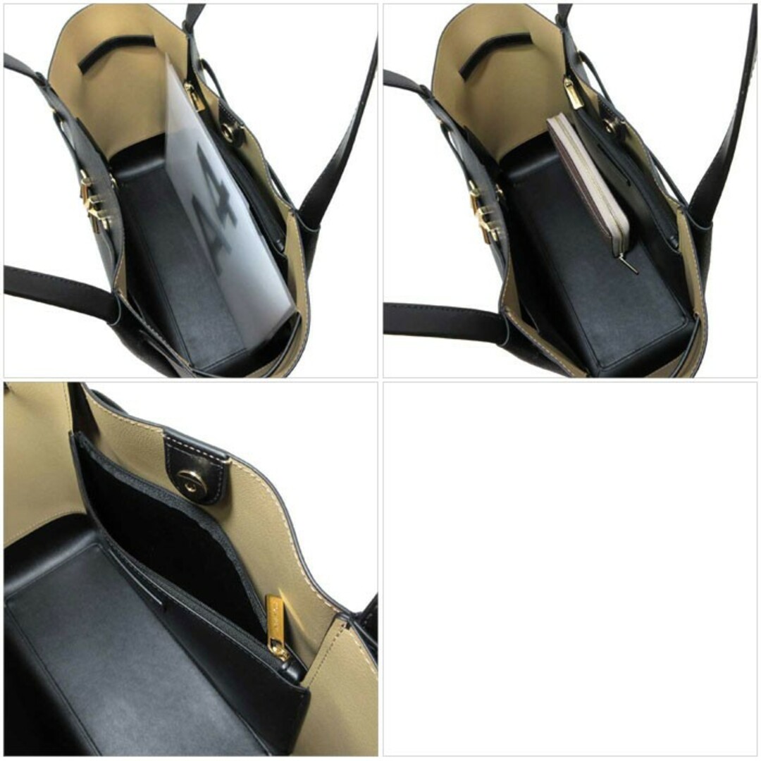 マイケルコース トートバッグ 35S3G6RT3T BLACK レディース 2