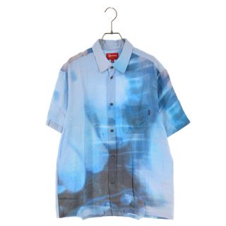 【 Blue M 】Supreme MBV Rayon S/S Shirt