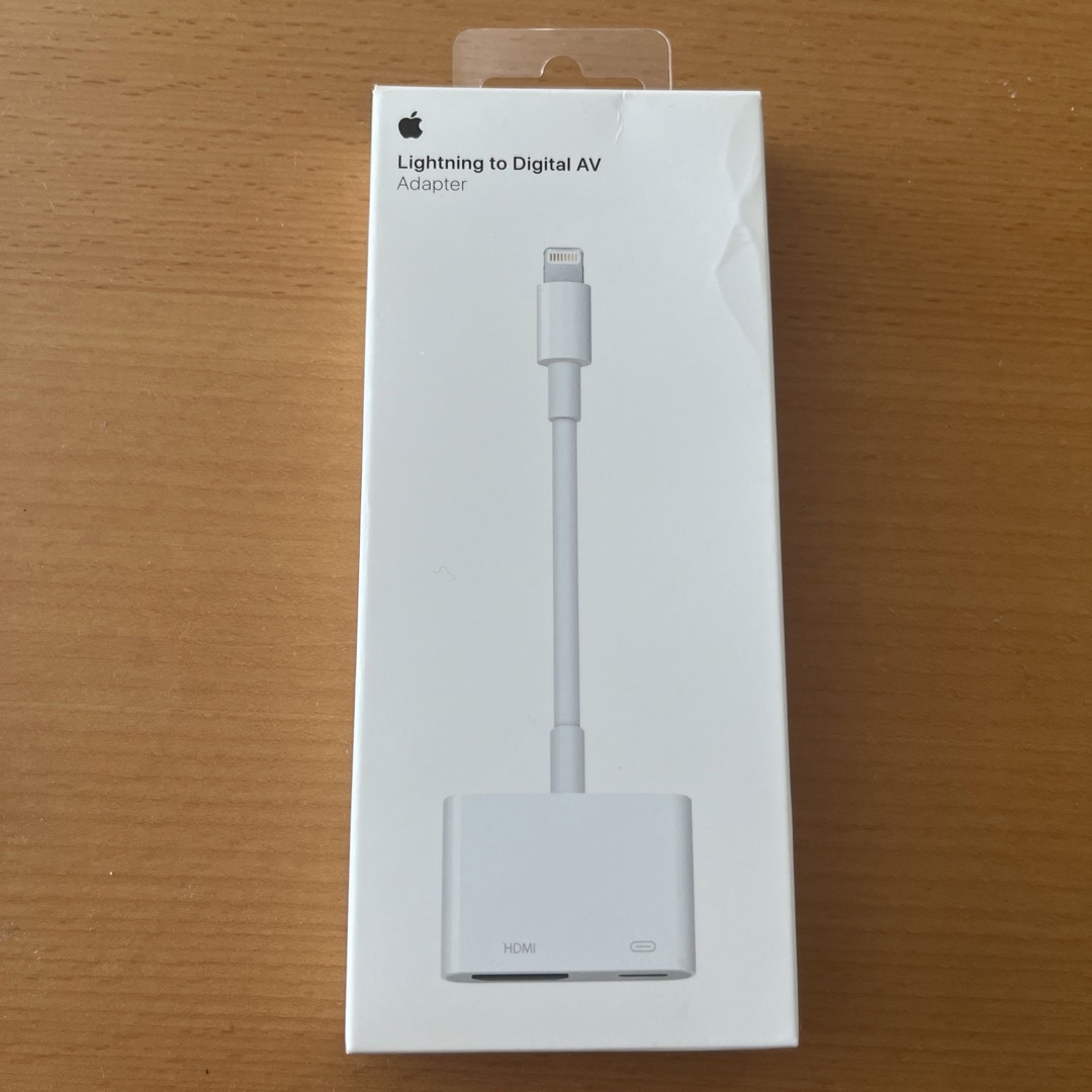 Apple(アップル)のAPPLE Lightning DigitaL AVアダプタ MD826AM/A スマホ/家電/カメラのスマホアクセサリー(その他)の商品写真