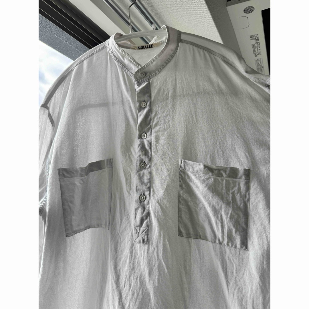 AURALEE(オーラリー)のオーラリー 20SS 長袖 シャツ メンズ サイズ3 メンズのトップス(シャツ)の商品写真